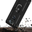 Armor Case for Xiaomi Redmi Note 9, Nox Case Ring, black