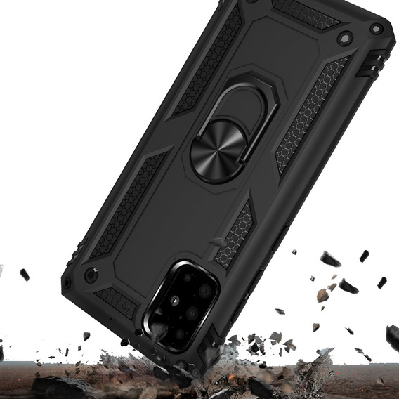 Armor Case for Samsung Galaxy A51, Nox Case Ring, black