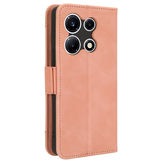 Flip case for Infinix Note 30 VIP, Card Slot, pink