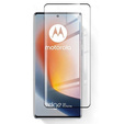 3D Tempered Glass for Motorola Edge 50 Fusion 5G, black frame