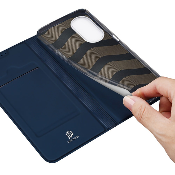 Dux Ducis Case for Oppo A78 5G, Skinpro, dark blue