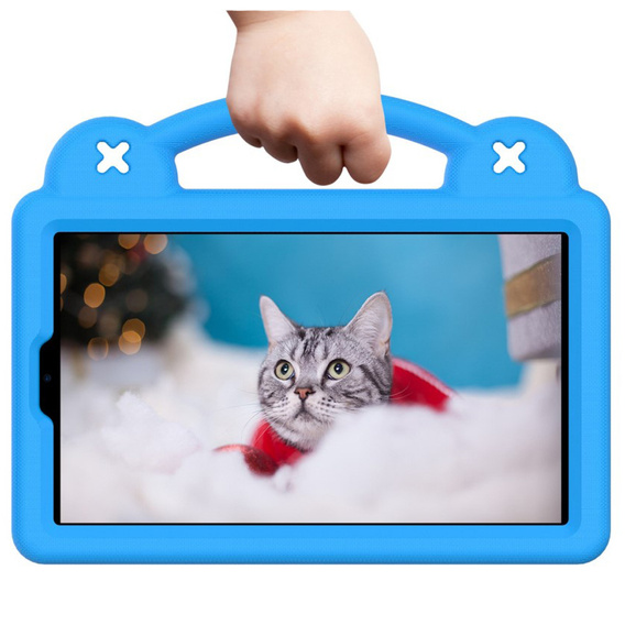 Children's case for Samsung Galaxy Tab A7 Lite 8.7 T220/T225, Cute Patterns, with stand, blue