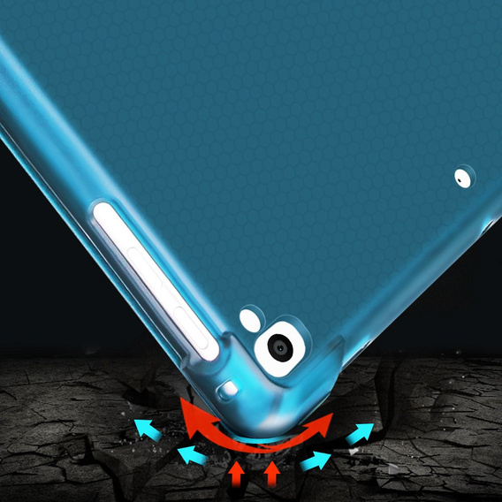 Case for iPad 9.7 2018 / 2017/ Air / Air 2, Smartcase with stylus space, blue