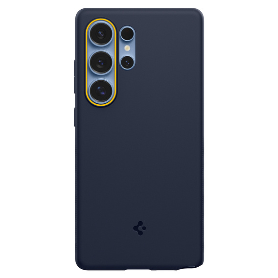 Spigen case for Samsung Galaxy S25 Ultra, Nano Pop MagSafe, dark blue + 9H tempered glass