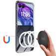 Case for Motorola Razr 60 Ultra, Fusion Hybrid, for MagSafe, transparent