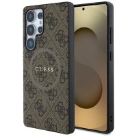 GUESS 4G Ring Classic Logo MagSafe Case for Samsung Galaxy S25 Ultra