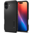 Spigen case for iPhone 16 Plus, Tough Armor Mag MagSafe, black + 9H Tempered Glass