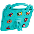 Children's case for Apple iPad Air 11" 6 gen. 2024, Cute Patterns, with stand, green