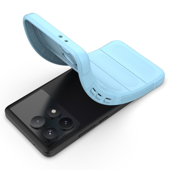 Case for Xiaomi Poco F6 Pro, Gaming Shockproof, blue