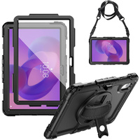 Armored Case for Lenovo Tab M11, protective 360 with stylus slot, black