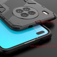 Case for Huawei Nova 8i /Honor 50 Lite, Military kickstand, blue