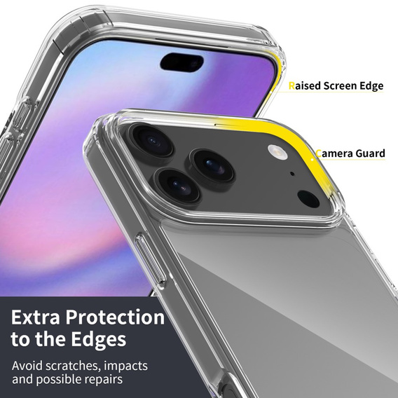 TPU + acrylic case - strength and elegance for iPhone 17 Pro Max