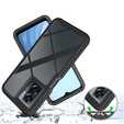 Case for Oppo A57s, Shockproof, with film, black