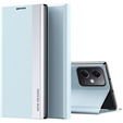 Flip case for Xiaomi Poco X5 Pro 5G / Redmi Note 12 Pro, Side Magnetic, light blue