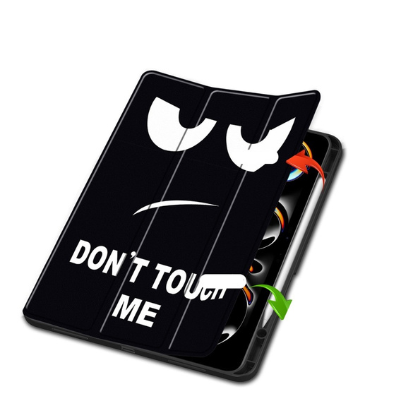 Case for iPad Pro 13" 2024 (7 gen.), Smartcase, don't touch me
