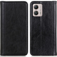 Flip case for Motorola Moto G53 / G23 / G13, Split Leather, black