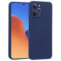 Case for Xiaomi Redmi 12, Silicone Lite, dark blue