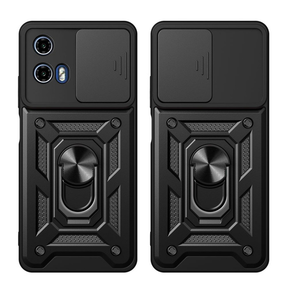 Case for Motorola Moto G24 / G24 Power / G04, CamShield Slide, black