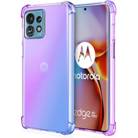 Case for Motorola Edge 40 Pro, Gradient Dropproof, Purple / blue