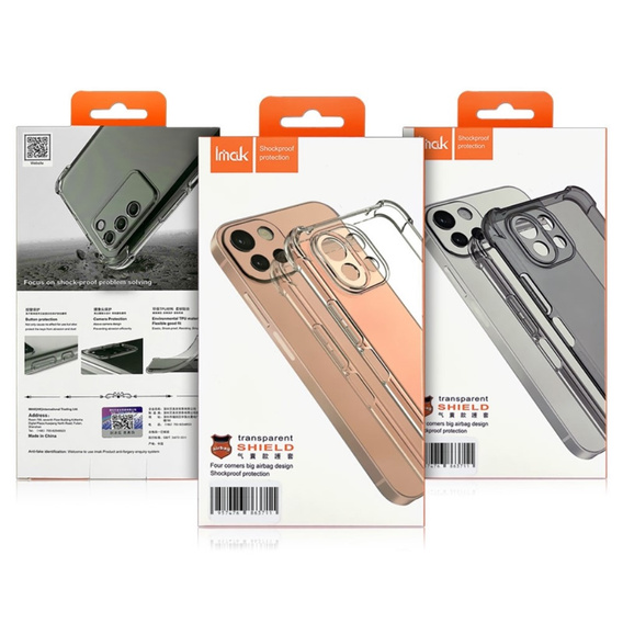 IMAK case for Huawei Mate 50 Pro, Dropproof, transparent