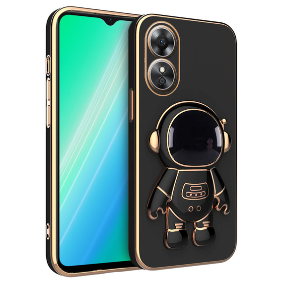 Case for Oppo A17, Astronaut, black
