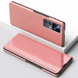 Case for Xiaomi 12T / 12T Pro, Clear View, pink rose gold