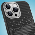 Case for iPhone 14 Pro, Milky Way, grey
