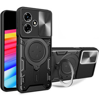 Armored case for Infinix Hot 30 4G, CamShield Slide, black