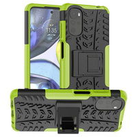 Case for Motorola Moto G22, Tire Armor, green