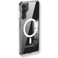 Case for Samsung Galaxy A35 5G, Fusion Hybrid, for MagSafe, transparent