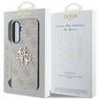 GUESS Case for Samsung Galaxy A56 5G, 4G Big Metal Logo, pink