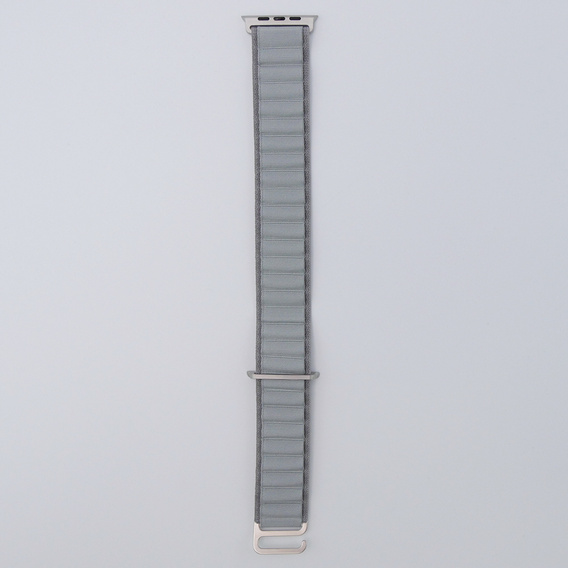 Nylon Strap for Apple Watch 1/2/3/4/5/6/7/8/SE/ULTRA 42/44/45/49mm, Grey