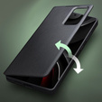 Qialino View Window leather flip case for Samsung Galaxy S26 Ultra, black