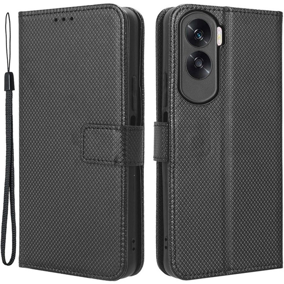 Flip case for Honor 90 Lite 5G, Wallet Smart Magnet, black