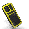 Case for iPhone 13, R-JUST, armoured, yellow