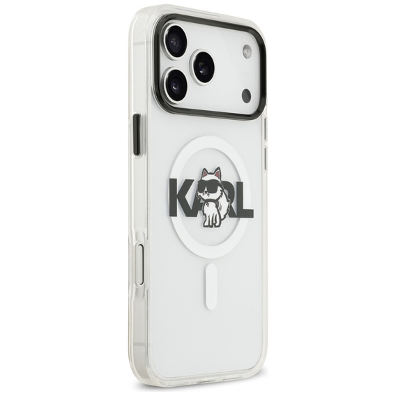 Karl Lagerfeld IML Choupette MagSafe case for iPhone 17 Pro