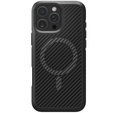 The Spigen Case for iPhone 16 Pro, Core Armor MagSafe, black + 9H Tempered Glass