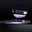 Case for Vivo V50 Lite 4G / 5G, for MagSafe, ERBORD Matt Case, black