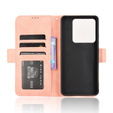 Flip case for Xiaomi Poco M7 Pro 5G, Card Slot, pink
