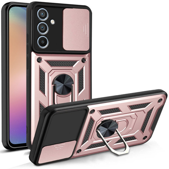 Case for Samsung Galaxy A54 5G, CamShield Slide, pink