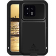 Love Mei Case for Xiaomi 13, armored with glass, black