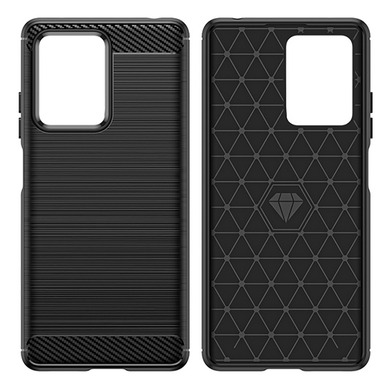 Case for Xiaomi Poco X5 Pro 5G, Carbon, black