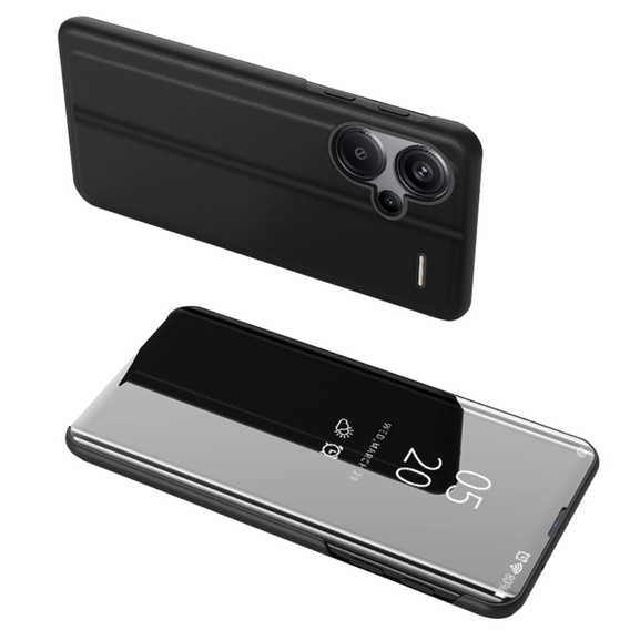 Case for Xiaomi Redmi Note 13 Pro+, Clear View, black