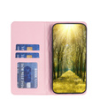 Flip case for Oppo A38 4G, Wallet, BINFEN COLOR, pink