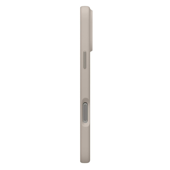 Spigen case for iPhone 17 Pro Max, Silicone Fit MagSafe, Stone