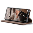 CASEME case for Samsung Galaxy S20 FE, Leather Wallet Case, brown