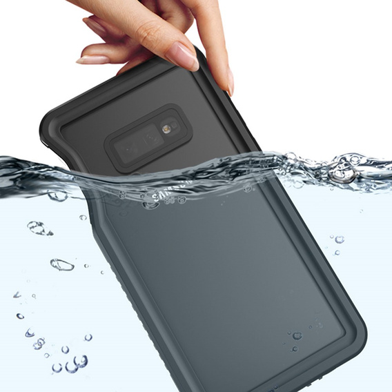 IP68 Waterproof Case for Samsung Galaxy S10e, black