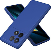 Case for Xiaomi Poco F6 Pro, Silicone Lite, blue