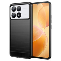 Case for Xiaomi Poco F6 Pro, Carbon, black