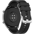 22mm Silicone strap with buckle for Huawei Watch GT / Watch GT2 - White